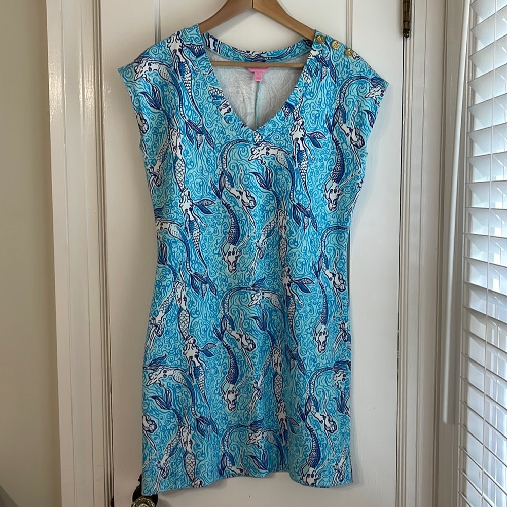 Lilly Pulitzer Nice Tail Mermaid Dress